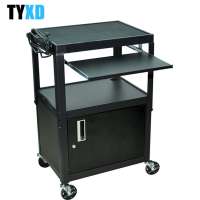 The BULLET 3-Tier Steel Tool Cart Tech Cart W/SHELF  Service Cart with